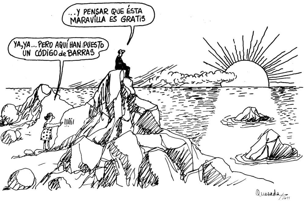 Los dibujos del ourensano Fernando Quesada han acompañado a los lectores de FARO durante muchos años