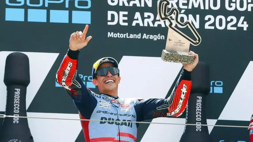 Marc Márquez en El Partidazo de COPE: "en las últimas vueltas, si llevas ventaja, se te va la mente al podio"