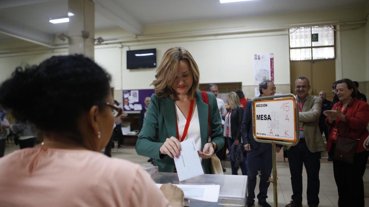 Alegría vota &quot;feliz&quot; y anima a la participación