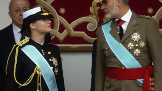 El error de la princesa Leonor que ha provocado una sonrisa nerviosa a Felipe VI