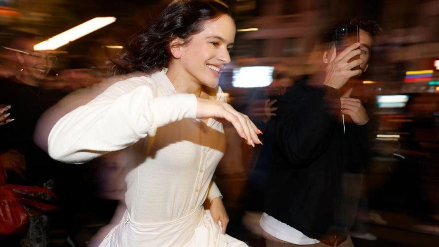 Rosalía en Callao (Madrid).