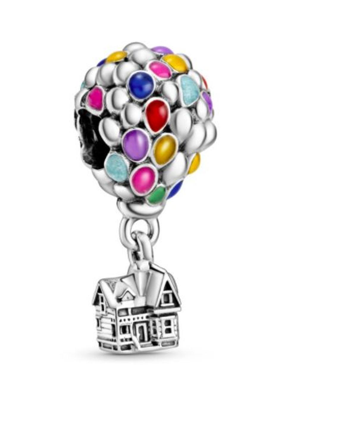 Charm en plata de ley Casa y Globos de Up de Disney Pixar