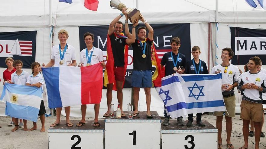 Fernando Dávila y José Manuel Ruiz, campeones del mundo de vela ligera &#039;420&#039;