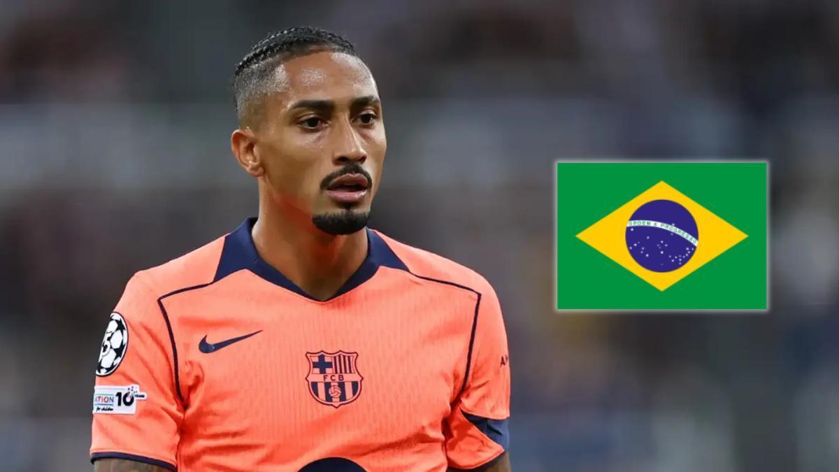 Raphinha elige su top 5 de brasileños en la historia del Barça