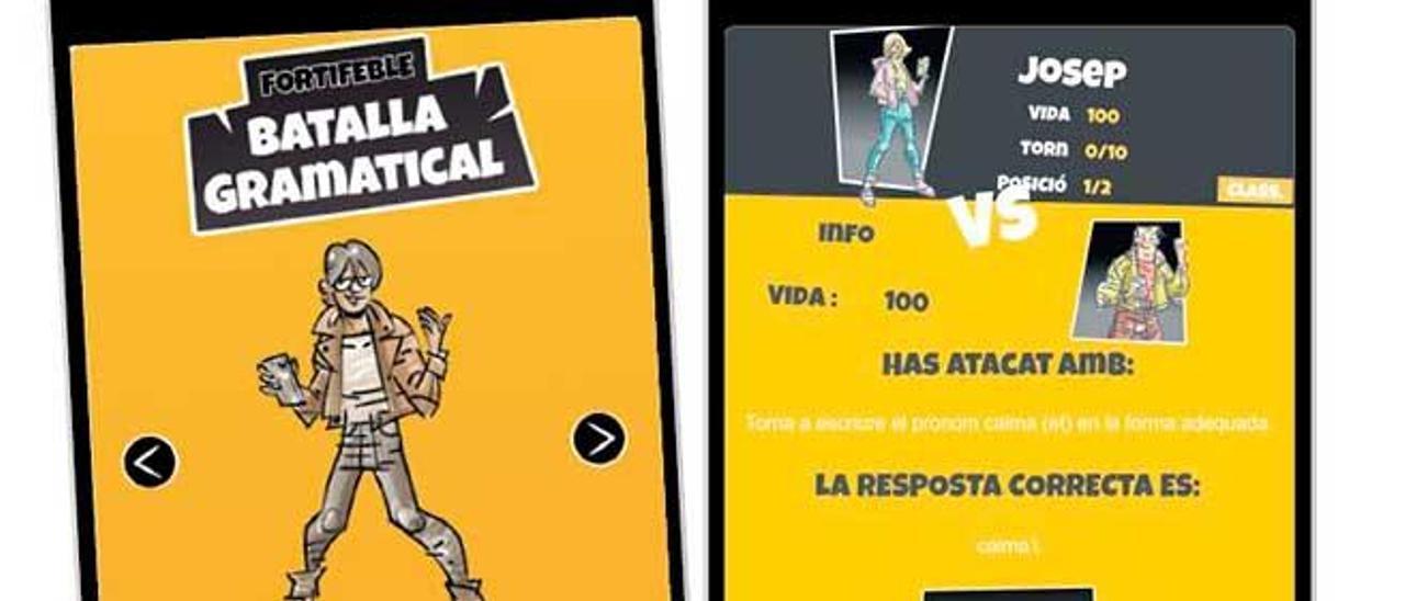 Fortifeble, el Fortnite de la gramática catalana