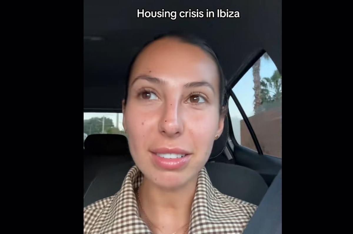 Fragmento del vídeo publicado en sus redes sociales.