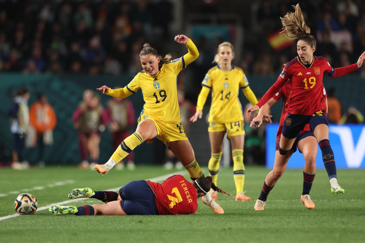 España vence a Suecia y pasa a la final del Mundial