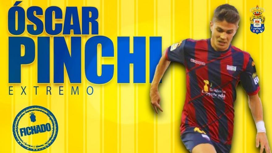 Óscar &#039;Pinchi&#039; pasa reconocimiento médico para jugar en la UD Las Palmas tres temporadas