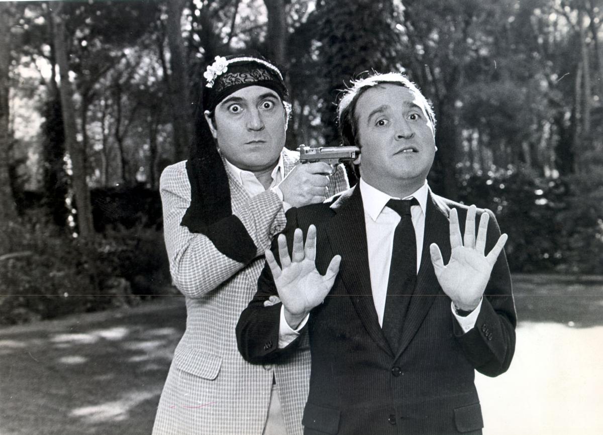 Fernando Esteso y Andrés Pajares en una imagen de archivo.