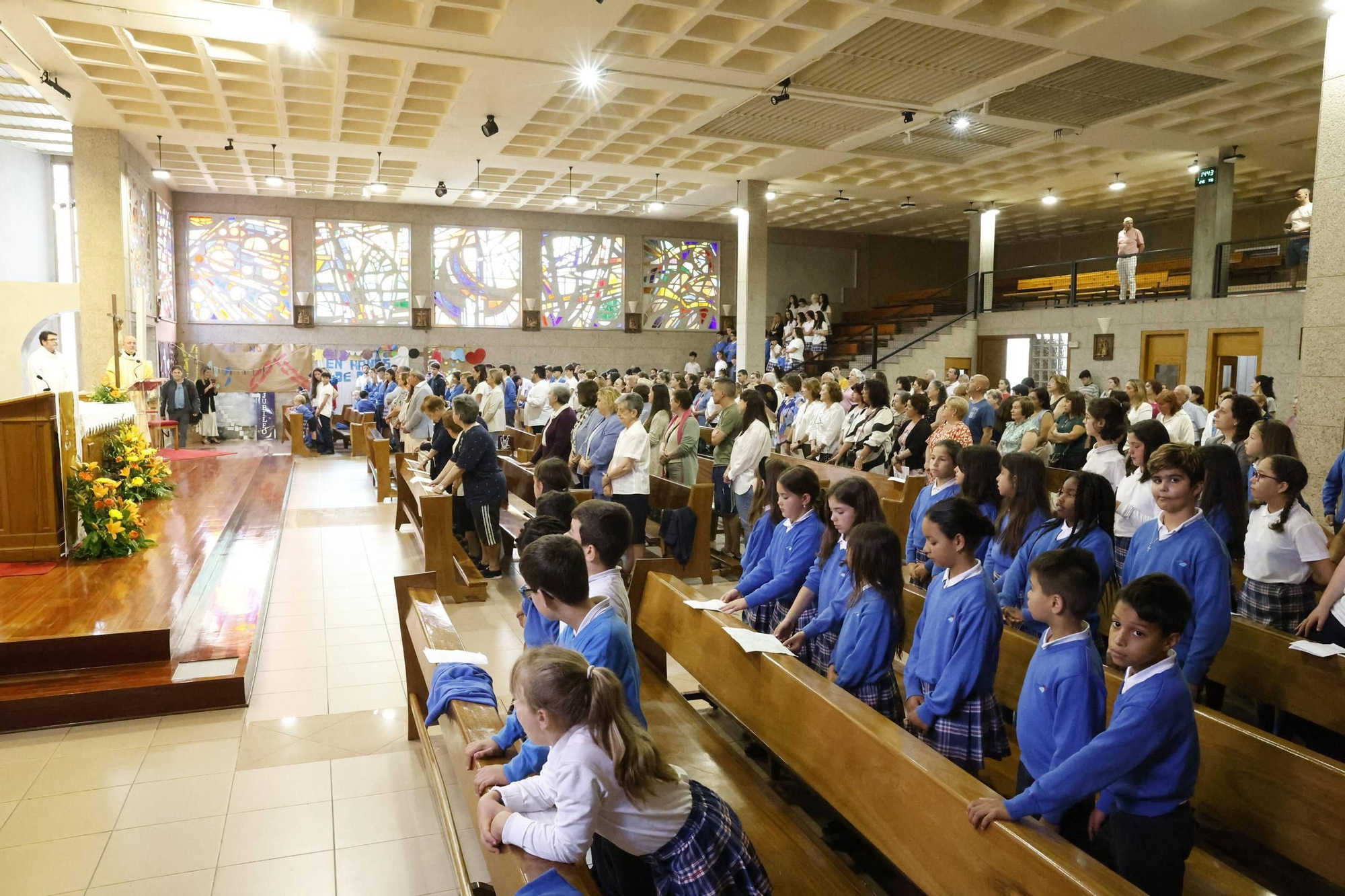 Así fue la celebración de los 60 años del colegio La Milagrosa de Gijón (en imágenes)