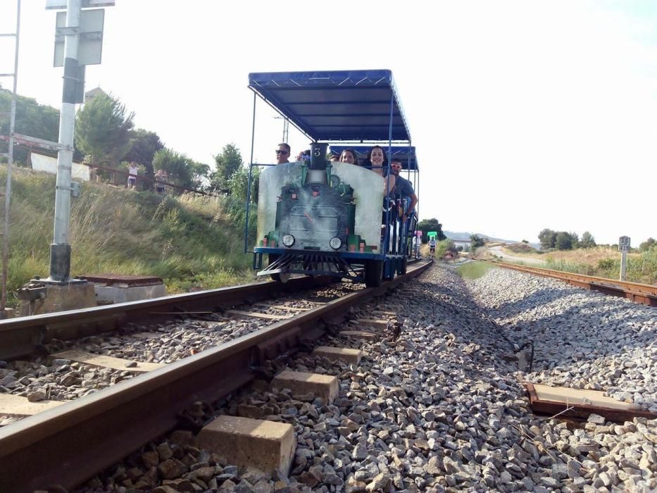 El nou Ecorail s''estrena com a motor turístic del Cardener