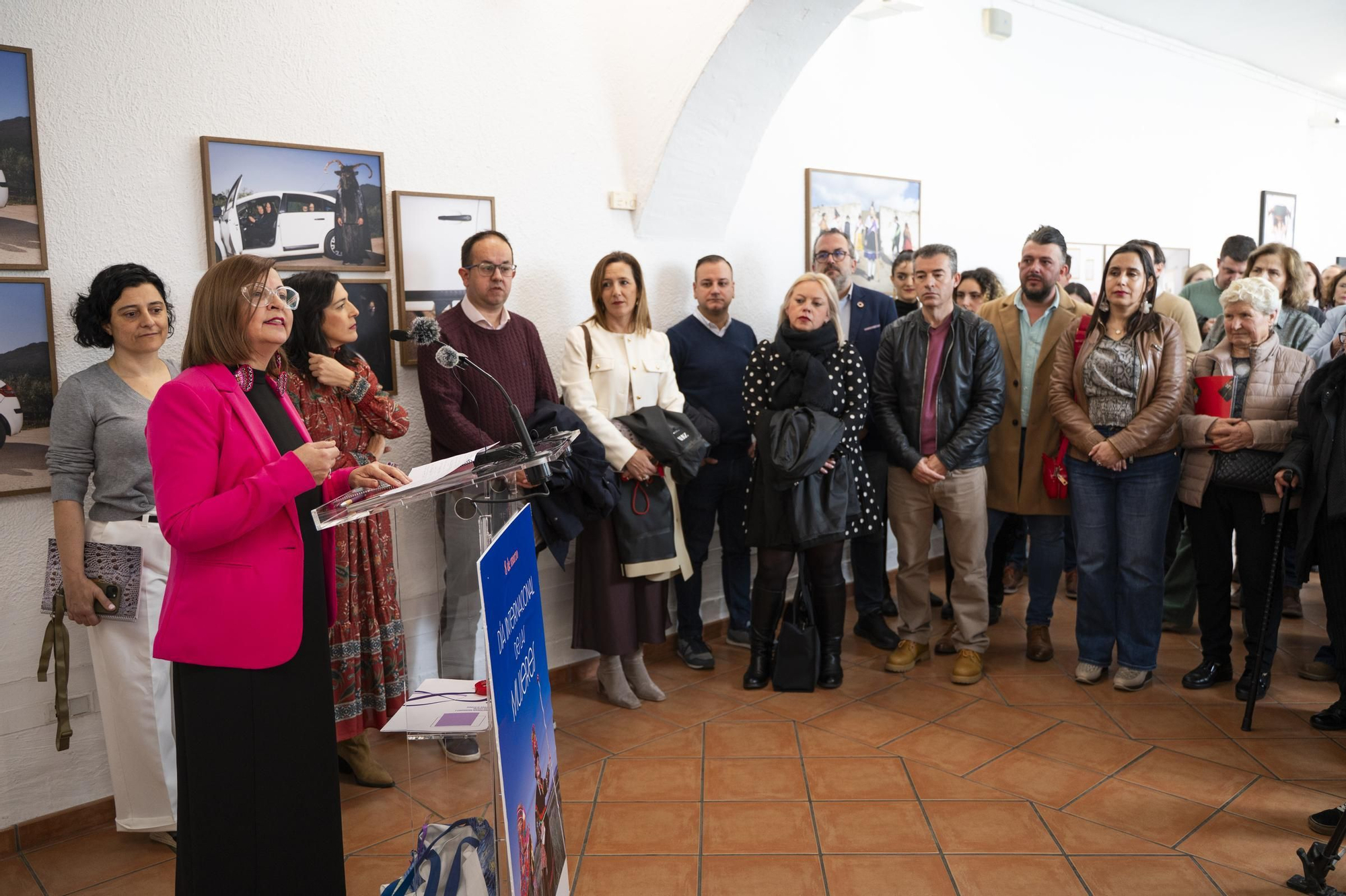 Acto del Día de la Mujer en la Diputación de Cáceres
