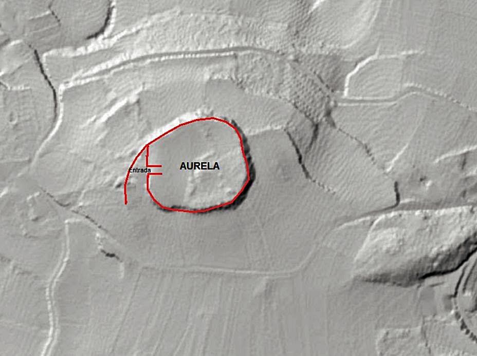 Imaxe tomada do LIDAR.