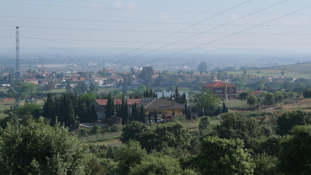 Construcciones en las Huertas de la Encina, conocida como Los Rostros 2.