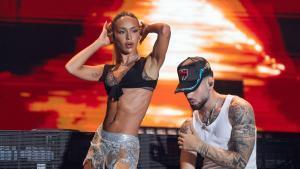 Bad Gyal, durante un concierto en el pasado Share Festival, el 20 de junio de 2025 en Barcelona.