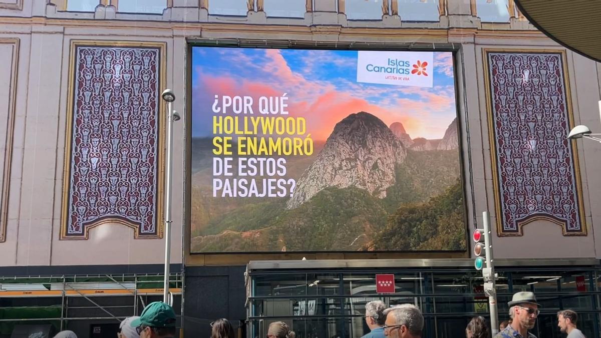 Campaña promocional de Canarias en Callao.