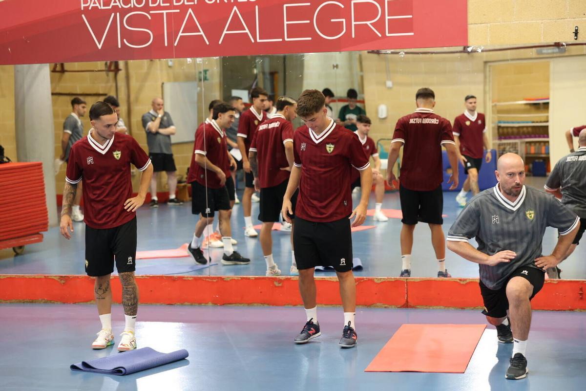 El primer entrenamiento de la pretemporada del Córdoba Futsal, en imágenes El primer entrenamiento de la pretemporada del Córdoba Futsal, en imágenes