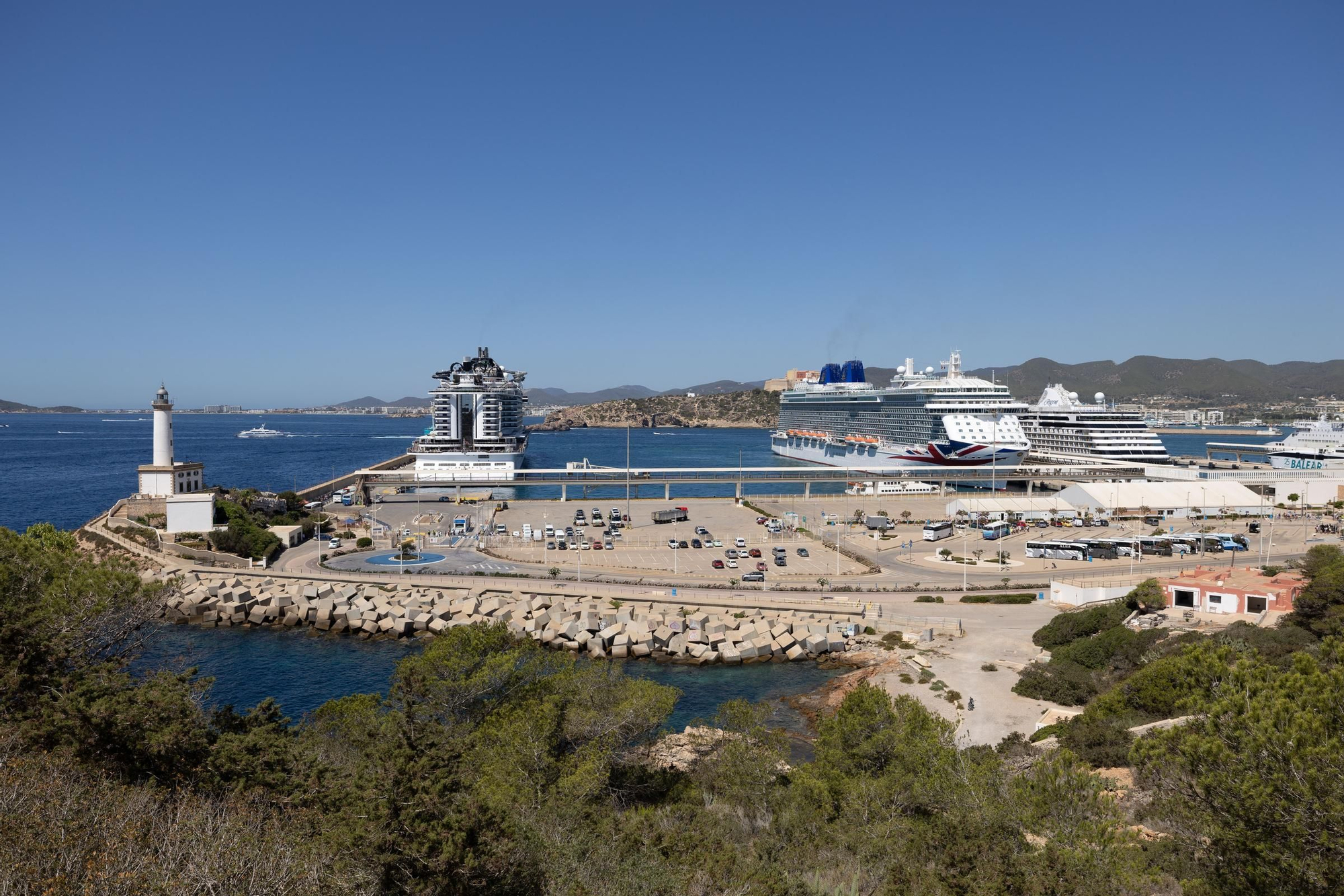 Galería: Portesta contra  los cruceros en Ibiza