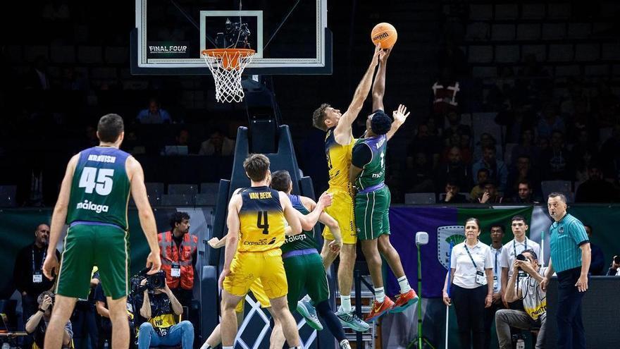 Las notas del Unicaja en su partido ante La Laguna Tenerife en la Final Four de la BCL