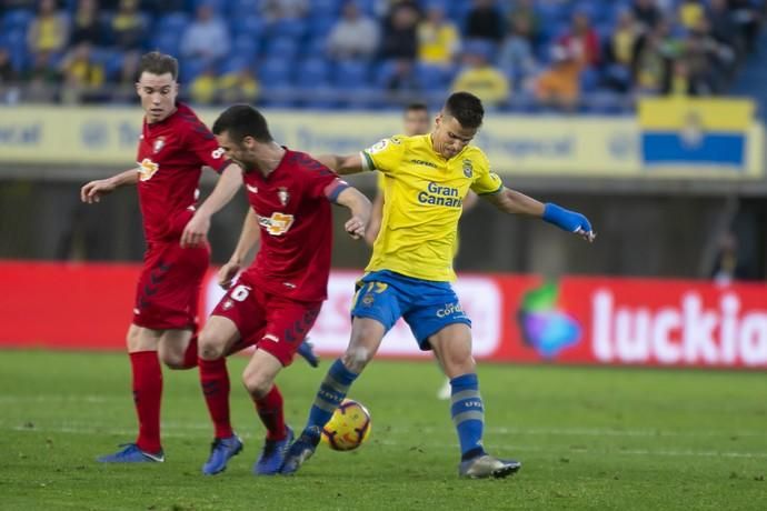 12.01.19. Las Palmas de Gran Canaria. Fútbol segunda división temporada 2018-19. UD Las Palmas-CA Osasuna. Estadio de Gran Canaria. Foto Quique Curbelo