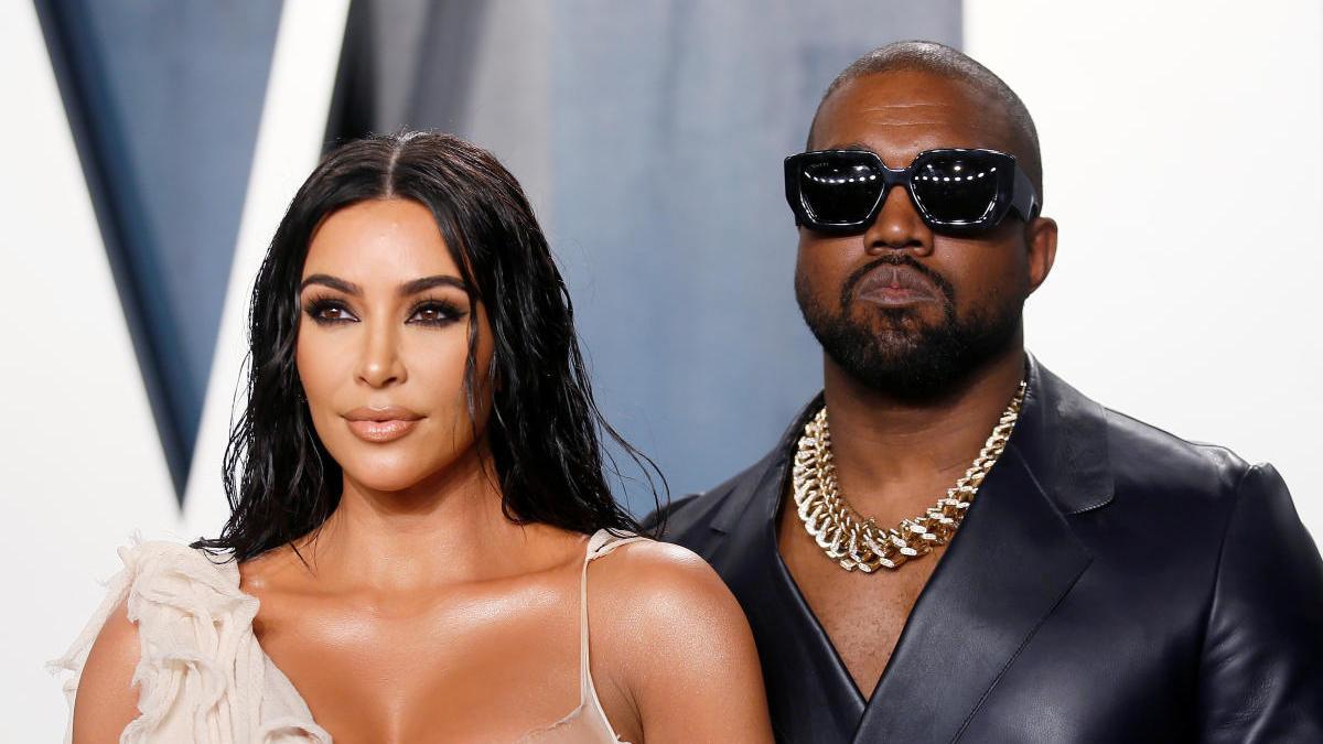 Kim Kardashian y Kanye West.