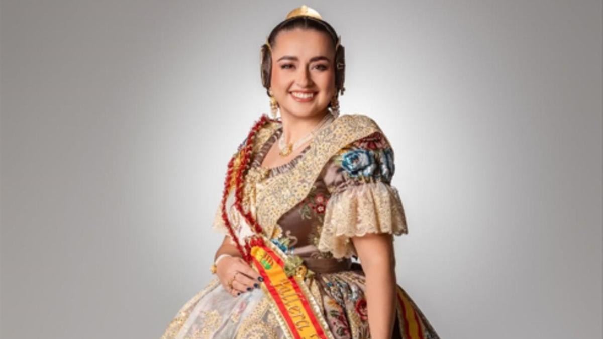 La fallera mayor de Oliva 2026, Teresa Borràs Perea