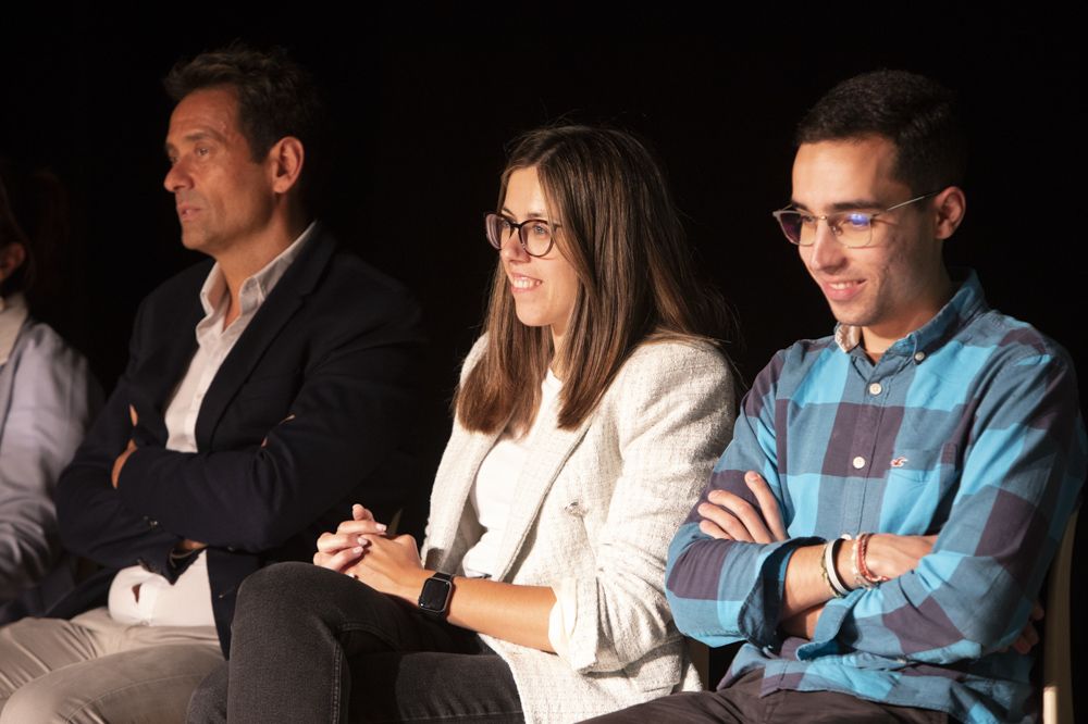 Acto de campaña de Iniciativa Porteña en el Teatro de Begoña del Puerto de Sagunto