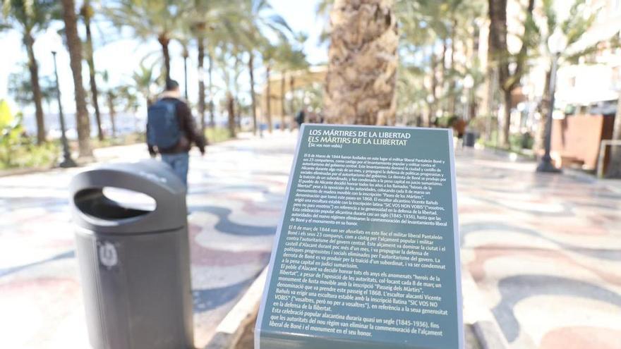 Alicante rinde homenaje al pintor Emilio Varela con una escultura en la Explanada