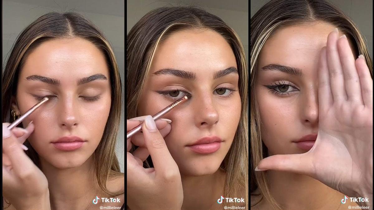 El delineado de ojos más viral de TikTok crea un efecto lifting en la mirada