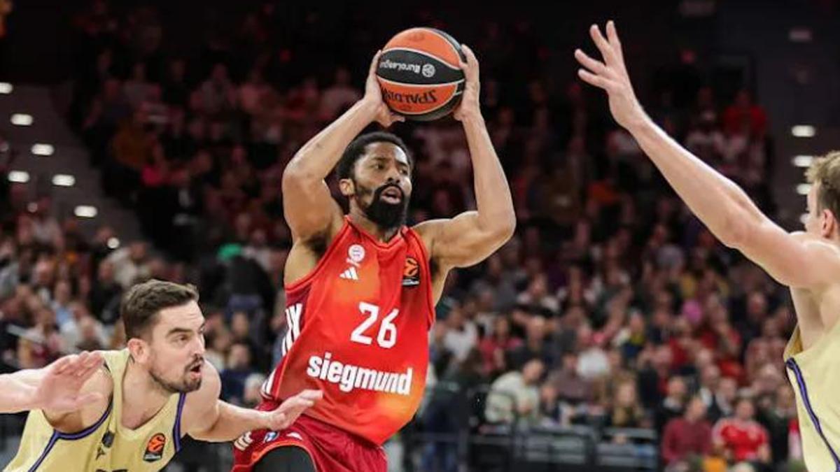 Spencer Dinwiddie, durante un partido de Euroliga