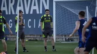Gabi descarta a Juanfran para la dirección deportiva del Real Zaragoza