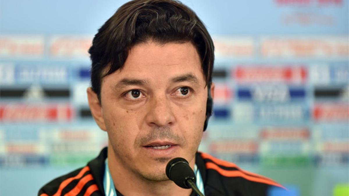 Marcelo Gallardo, entrenador del River Plate