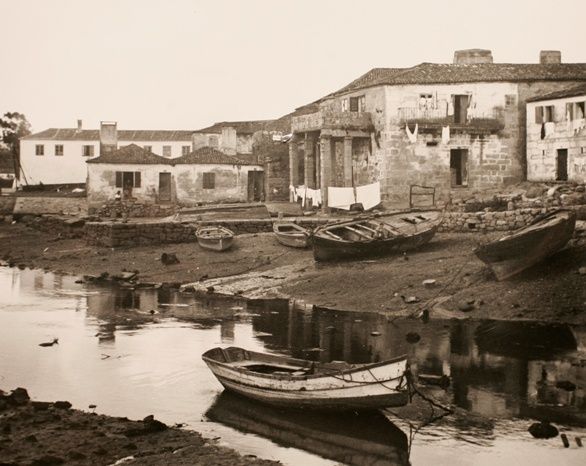 Pontevedra en el recuerdo | "Lavandeiras" y chapuzones en el Gafos