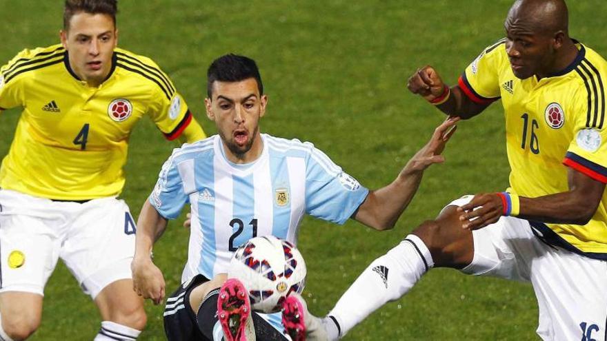 Imagen del Argentina-Colombia de la Copa de América de 2015 en Chile.