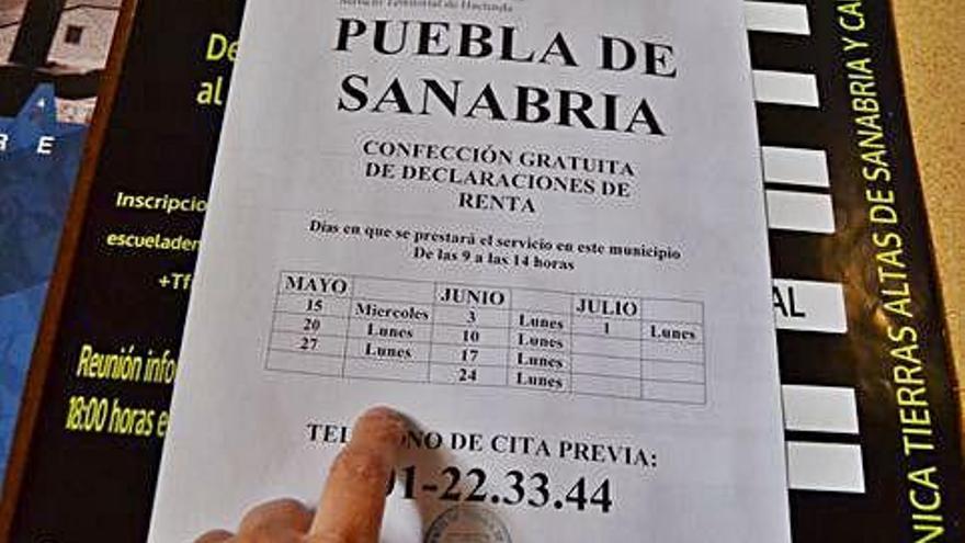 Información sobre la confección de la declaración de la Renta.