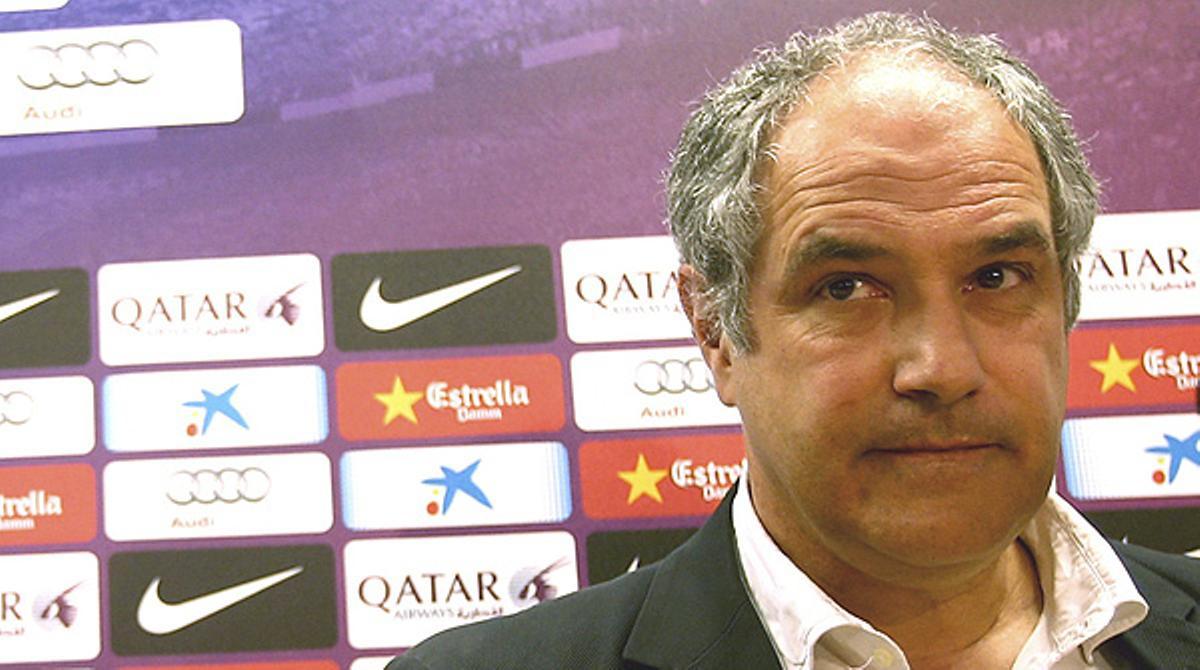 El director esportiu repassa l’actualitat blaugrana en la primera roda de premsa després de les vacances
