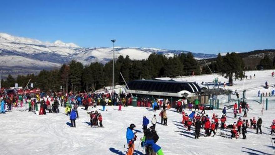 Masella ha arribat a superar els 9.000 esquiadors