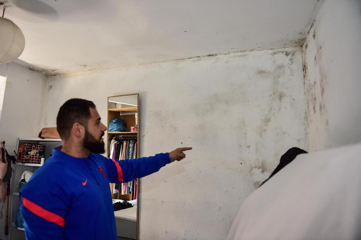 Fotogalería | Así vive un demandante de vivienda social en Plasencia, que se ha quedado fuera por falta de pisos
