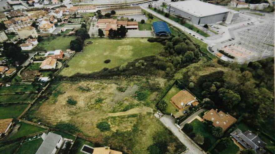 Terrenos de la UA-187, de la que se subasta judicialmente una finca con seis parcelas.