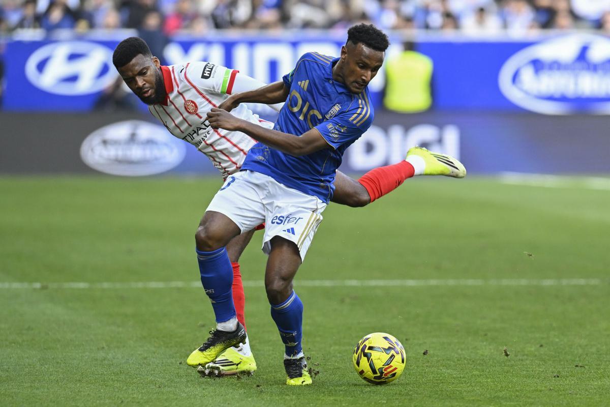 El Real Oviedo - Girona, en imatges