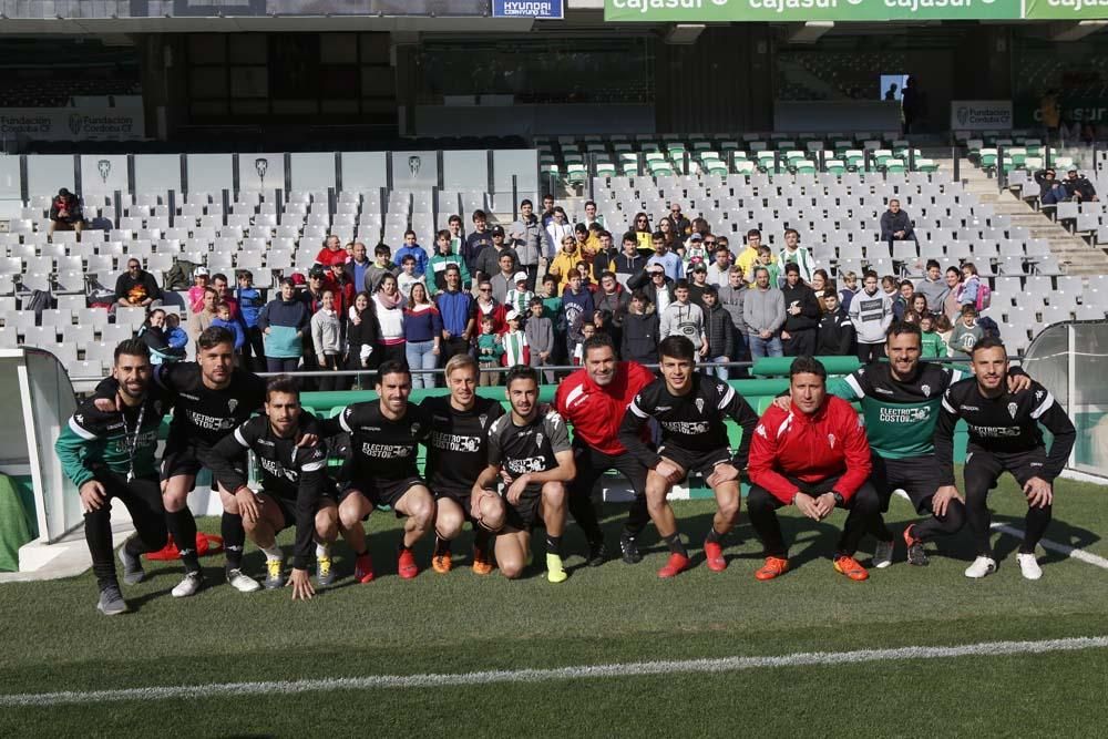 Entrenamiento del Córdoba de puertas abiertas