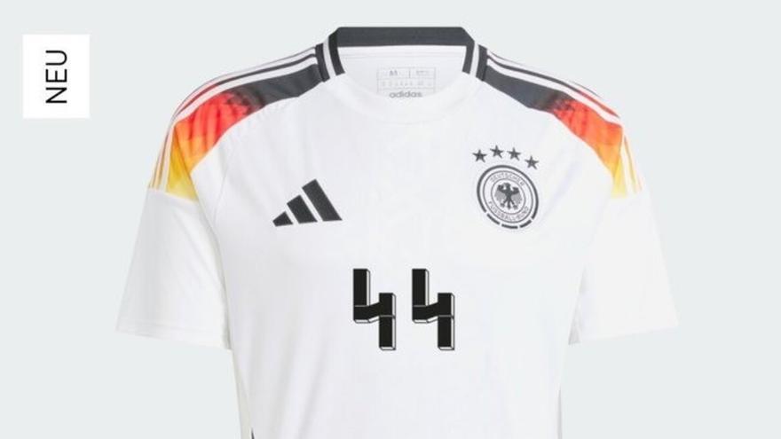 Polémica en Alemania: Adidas retira el dorsal 44