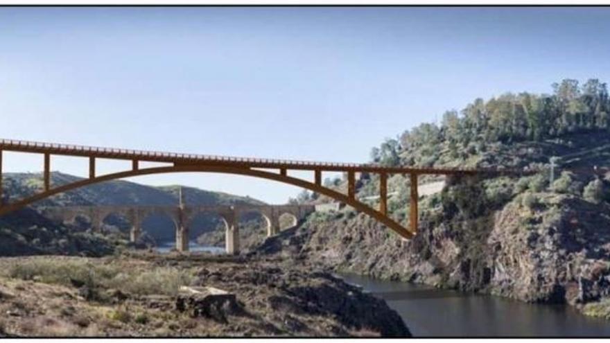 Adjudicada la redacción del proyecto para el nuevo puente de Alcántara