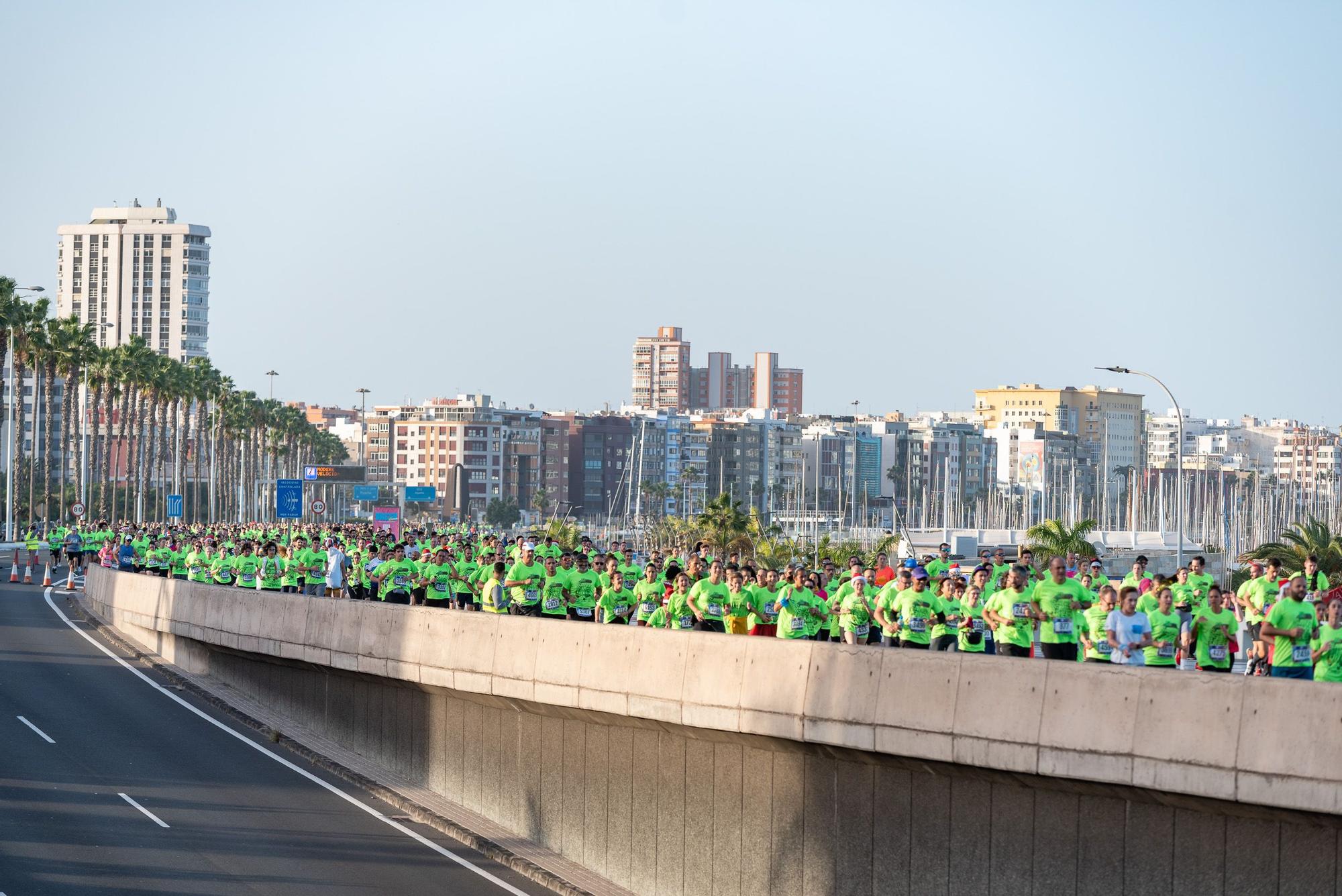 20 edición de la carrera de San Silvestre en Las Palmas de Gran Canaria