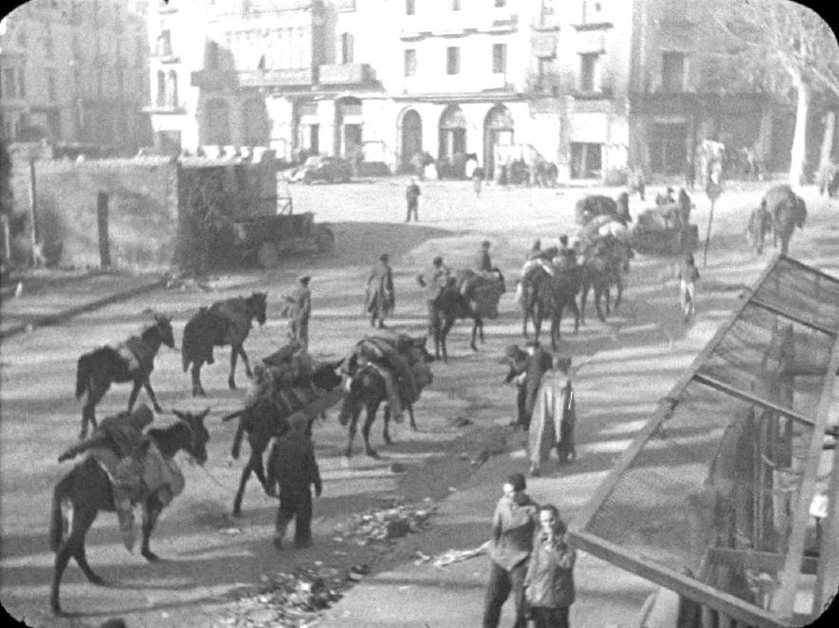 Apareix un film testimonial de l’entrada de les tropes franquistes a Figueres el febrer de 1939