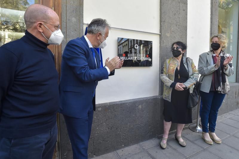 Manolo Millares y Elvireta Escobio, unidos en la eternidad