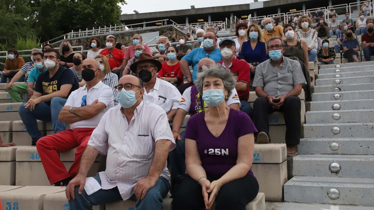 Julio Anguita homenajeado por el PCE en Córdoba