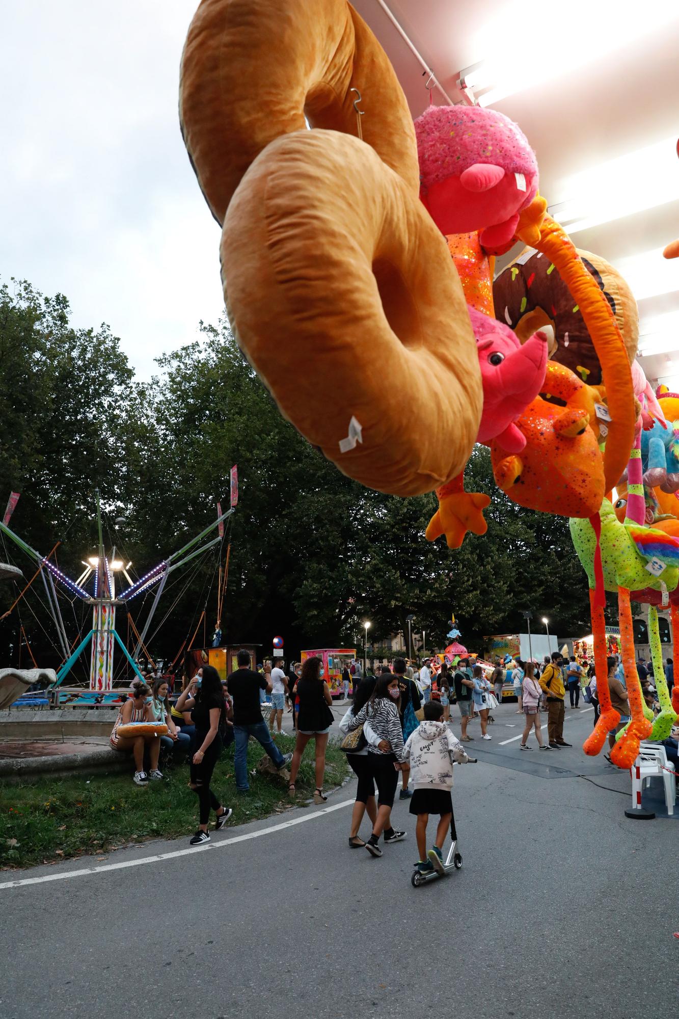 Atracciones feriales de San Agustín en Avilés