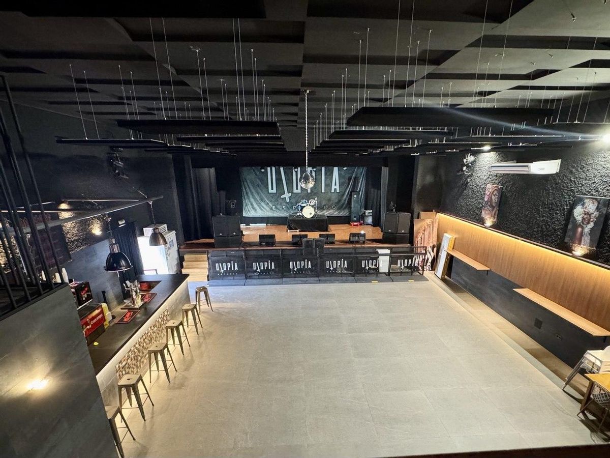 La sala multiusos Espacio Utopía.