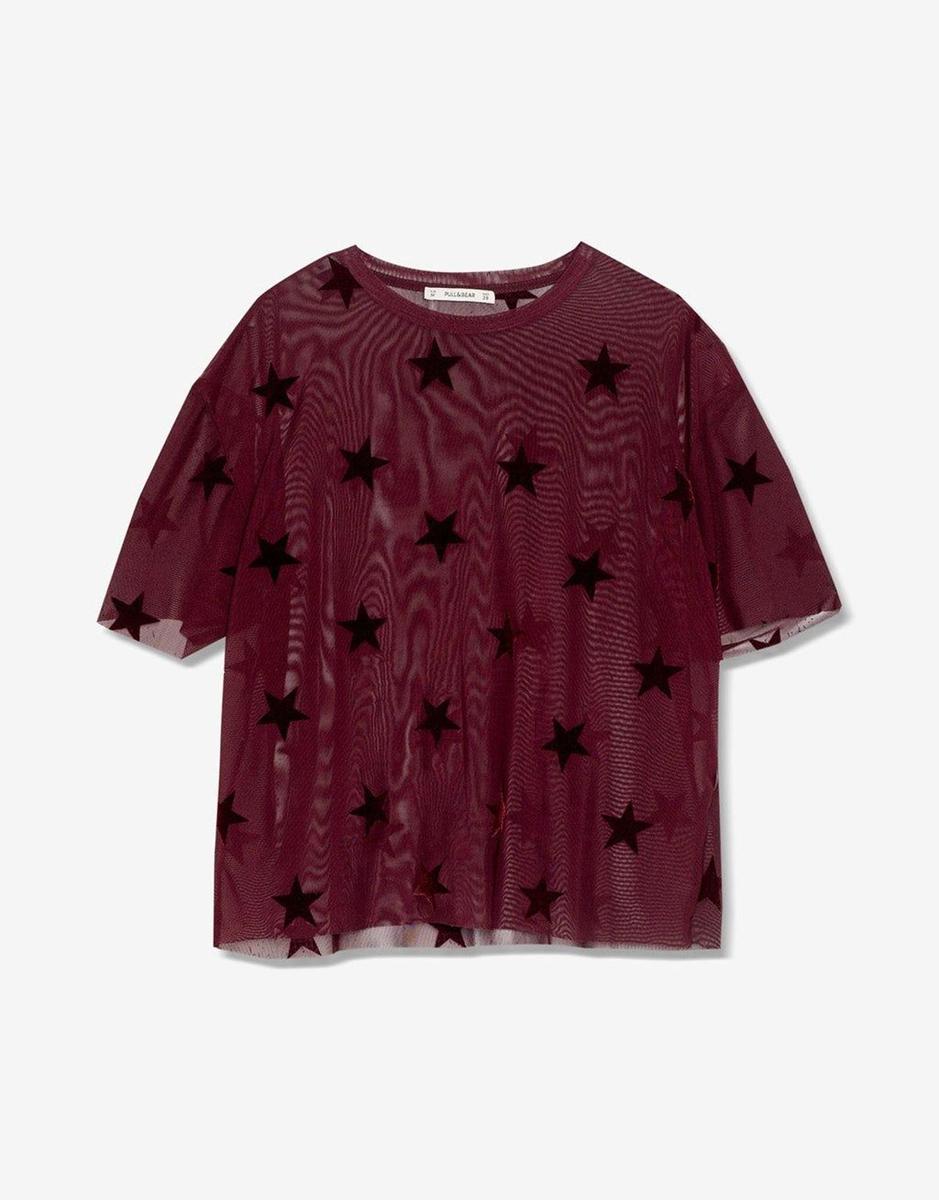 Camiseta tul con estrellas